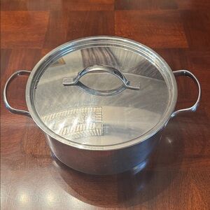 Sigg Switzerland Stainless Steel 8.25" Cooking Pot Double handles